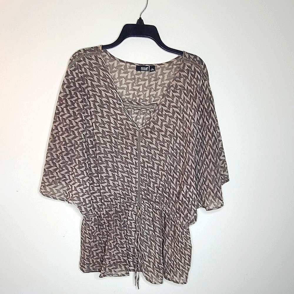 New Approach Cinched Waist Top